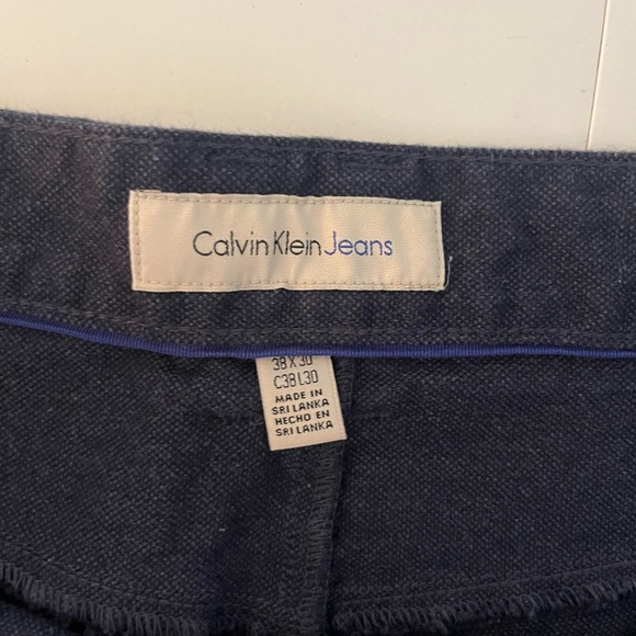 Women’s Calvin Klein Jeans Straight Leg 38x27  (hemmed) - Picture 2 of 12